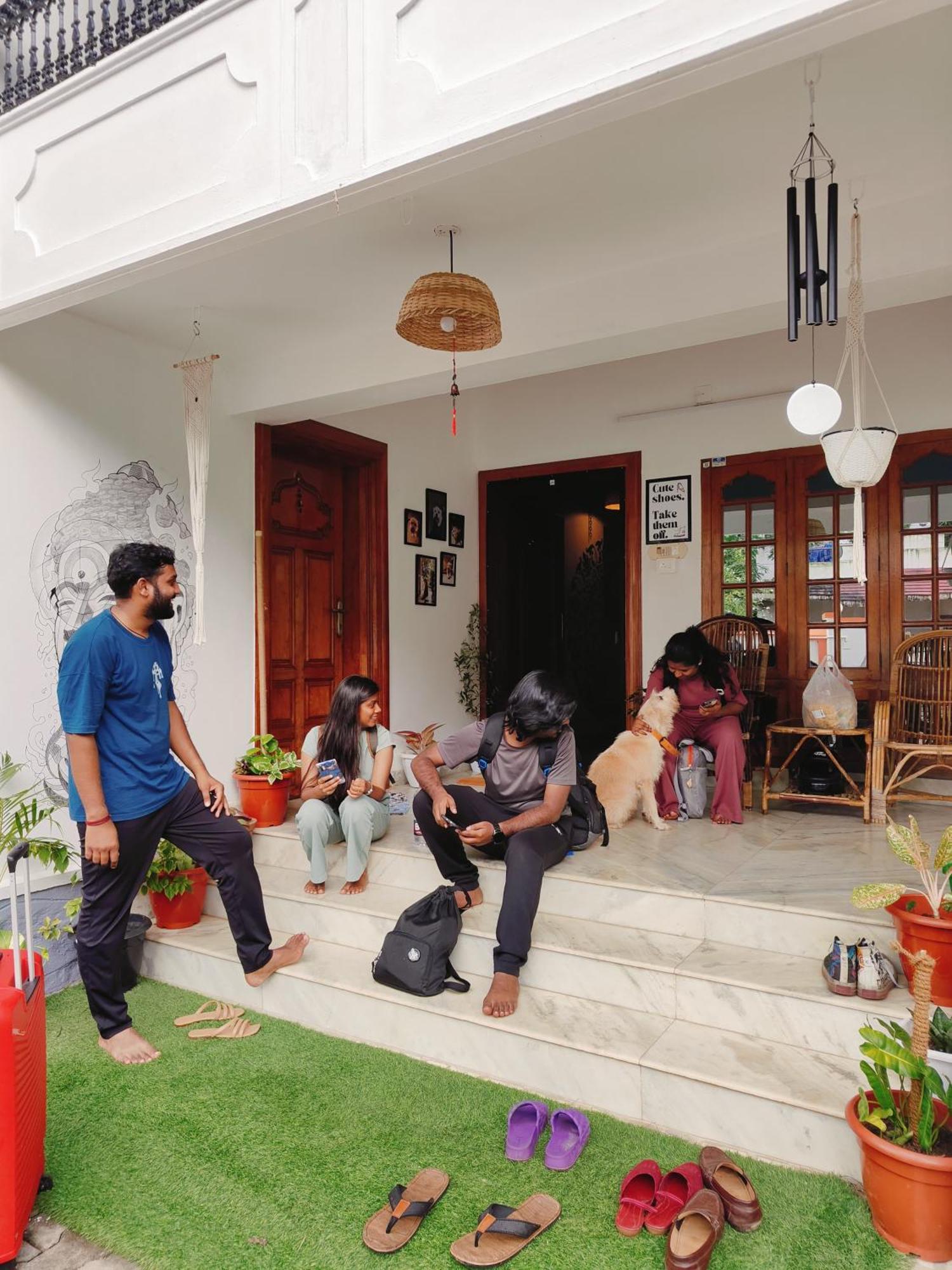 Shamak Homestay Varkala Exteriör bild